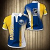 NHL Buffalo Sabres Blue Gold Breathable Athleisure Design Polo Shirt