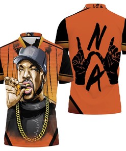 N.W.A Ice Cube Rapper: Keep It Cool in 3D All Over Print Polo Shirt