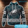 Native American Texture Custom Name Philly Eagles Hoodie 3D with Custom Design