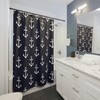 Nautical Anchor Shower Curtain for Coastal Gift Lovers - Beach House & Lakehouse Bathroom Decor
