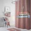 Nautical Rustic Coastal Shower Curtain with Beach Theme Bathroom Decor