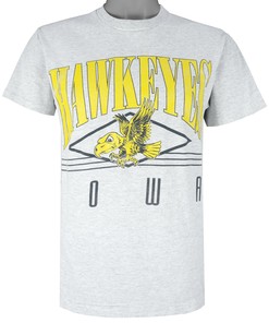 Ncaa Iowa Hawkeyes Spell-Out T-Shirt 1990S Vintage Tshirt Unisex Sport Sweatshirt Hoodie Gift