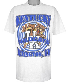 Ncaa Kentucky Wildcats Big Logo T-Shirt 1990S Vintage Tshirt Unisex Sport Sweatshirt Hoodie Gift