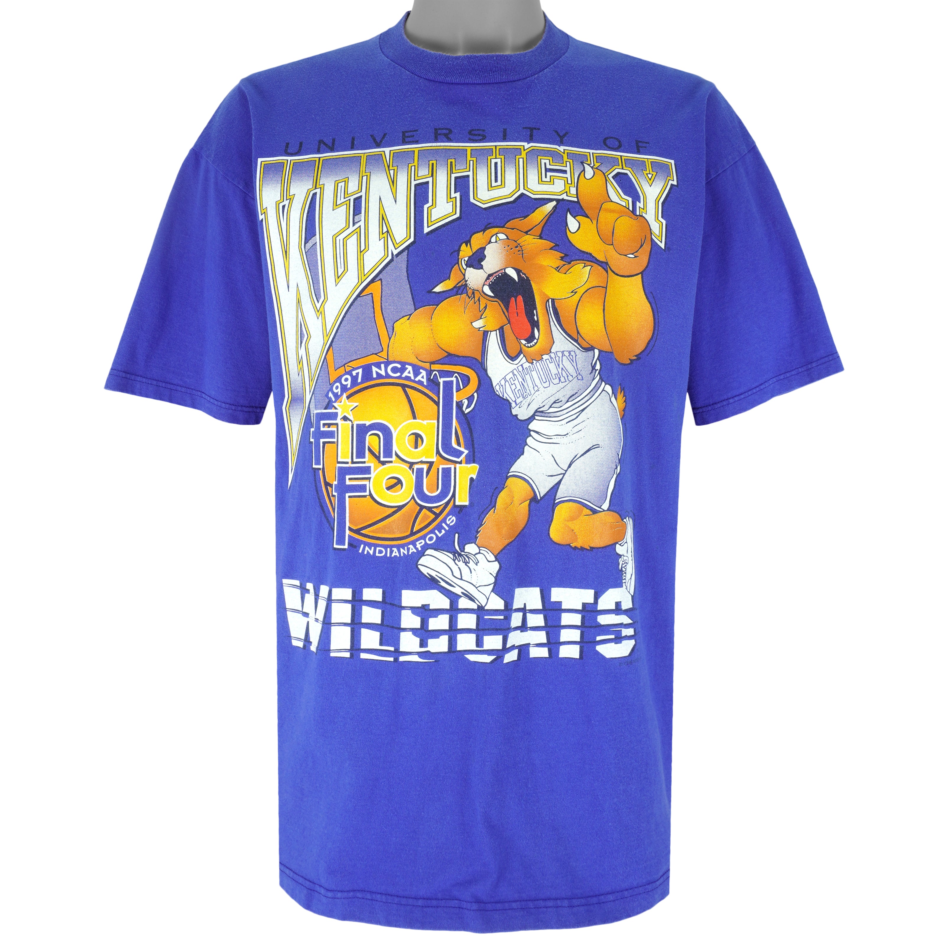 Ncaa Kentucky Wildcats Final Four T-Shirt 1997 Vintage Tshirt Unisex Sport Sweatshirt Hoodie Gift