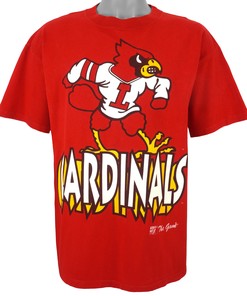 Ncaa Louisville Cardinals Big Spell-Out T-Shirt 1990S Vintage Tshirt Unisex Sport Sweatshirt Hoodie Gift