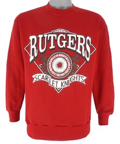 Ncaa Rutgers Scarlet Knights Crew Neck Sweatshirt 1990S Vintage Unisex Sweatshirt American Football Shirt, Gift For Dad