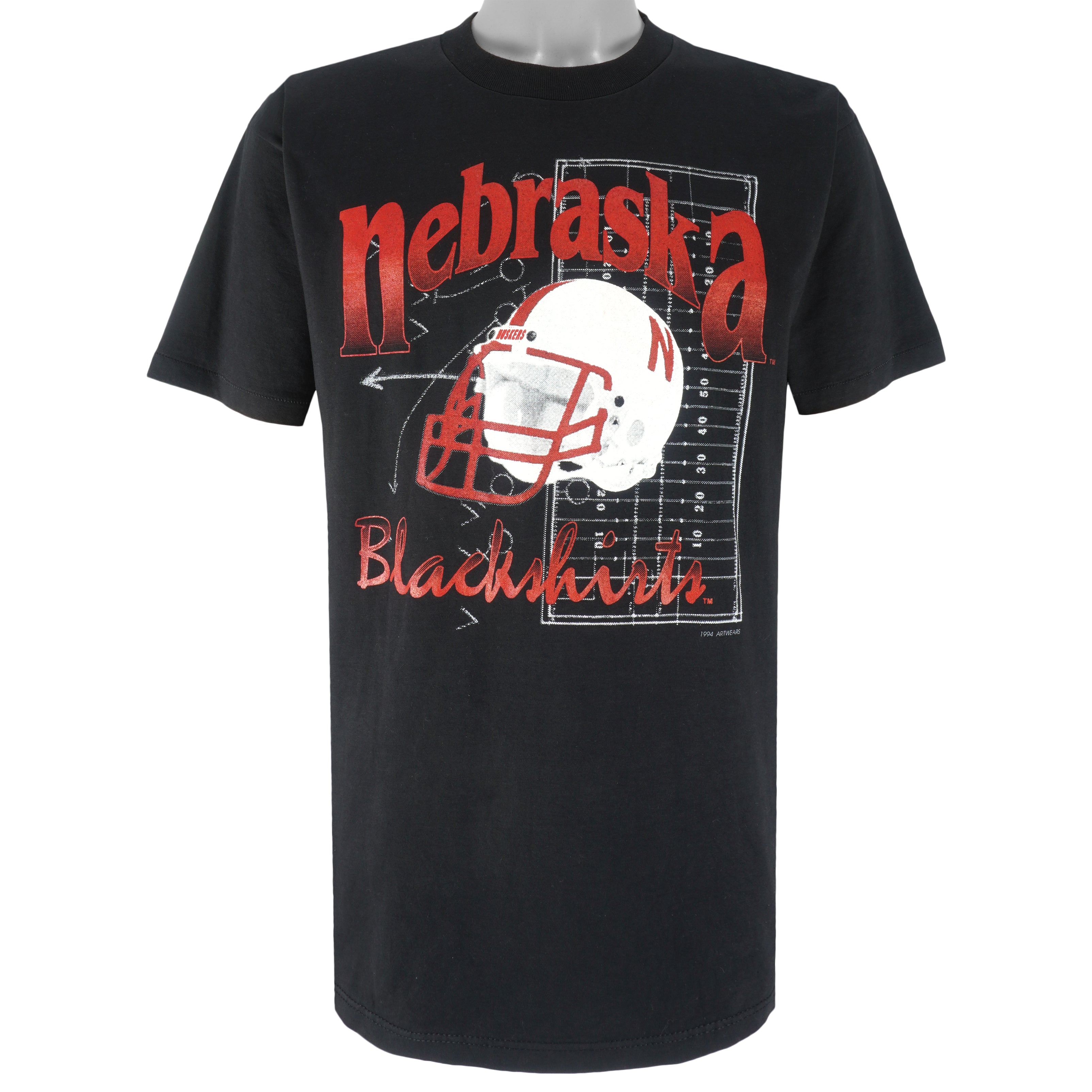Ncaa University Of Nebraska Blackshirts T-Shirt 1994 Vintage Tshirt Unisex Sport Sweatshirt Hoodie Gift