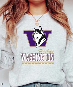 Ncaa Washington Huskies Logo Athletics Sweatshirt, College Football