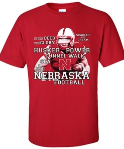 Nebraska Cornhuskers Shirt Football Traditions Nebraska, Nebraska Cornhuskers Tshirt