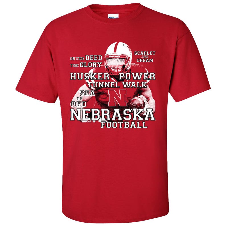 Nebraska Cornhuskers Shirt Football Traditions Nebraska, Nebraska Cornhuskers Tshirt