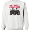 Nebraska Cornhuskers Sweatshirt Hoodie All Size 5 National Championship Trophies Nebraska Crew Neck Sweatshirt