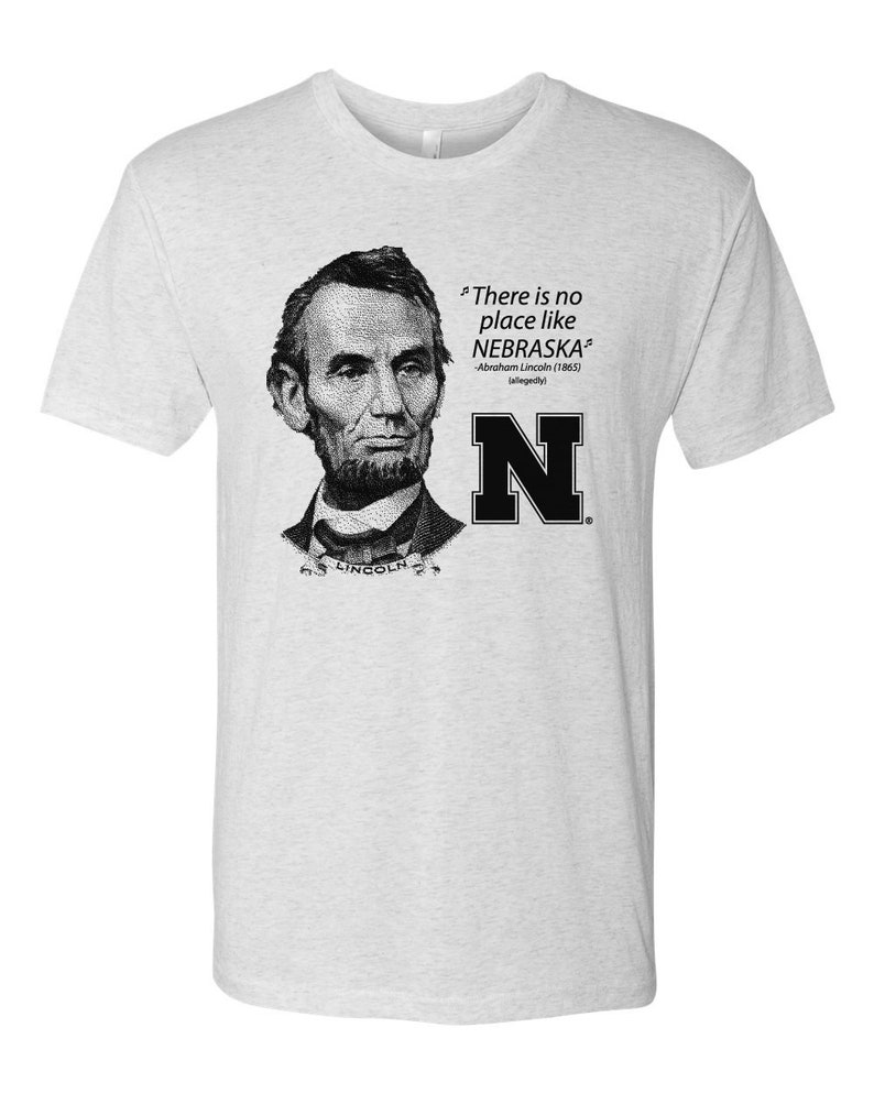 Nebraska Huskers Premium Shirt Shirt, Abe Lincoln, Nebraska Cornhuskers Shirt - Image 2