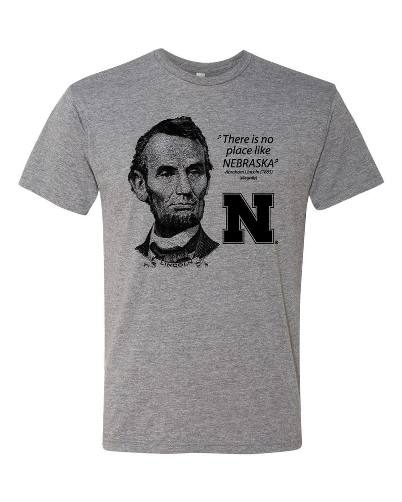 Nebraska Huskers Premium Shirt Shirt, Abe Lincoln, Nebraska Cornhuskers Shirt - Image 3