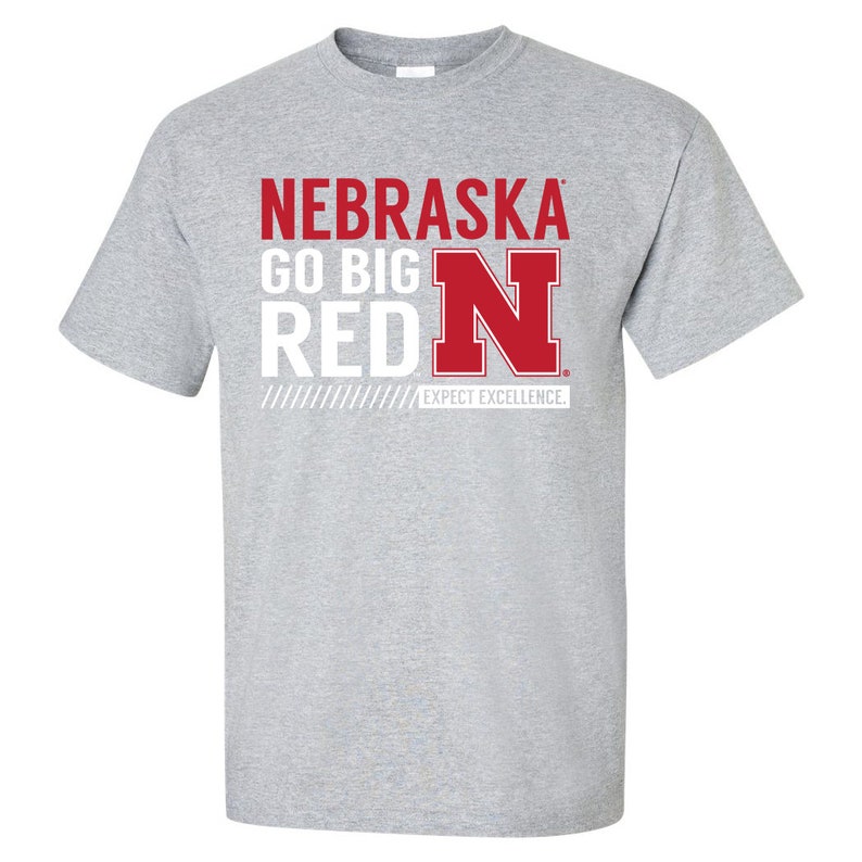 Nebraska Huskers Shirt Shirt Expect Excellence Nebraska Huskers Shirt Cornhusker Shirt - Image 2