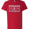 Nebraska Huskers Volleyball Tshirt Dream Bigger Nebraska Huskers Shirt Cornhuskers Shirt