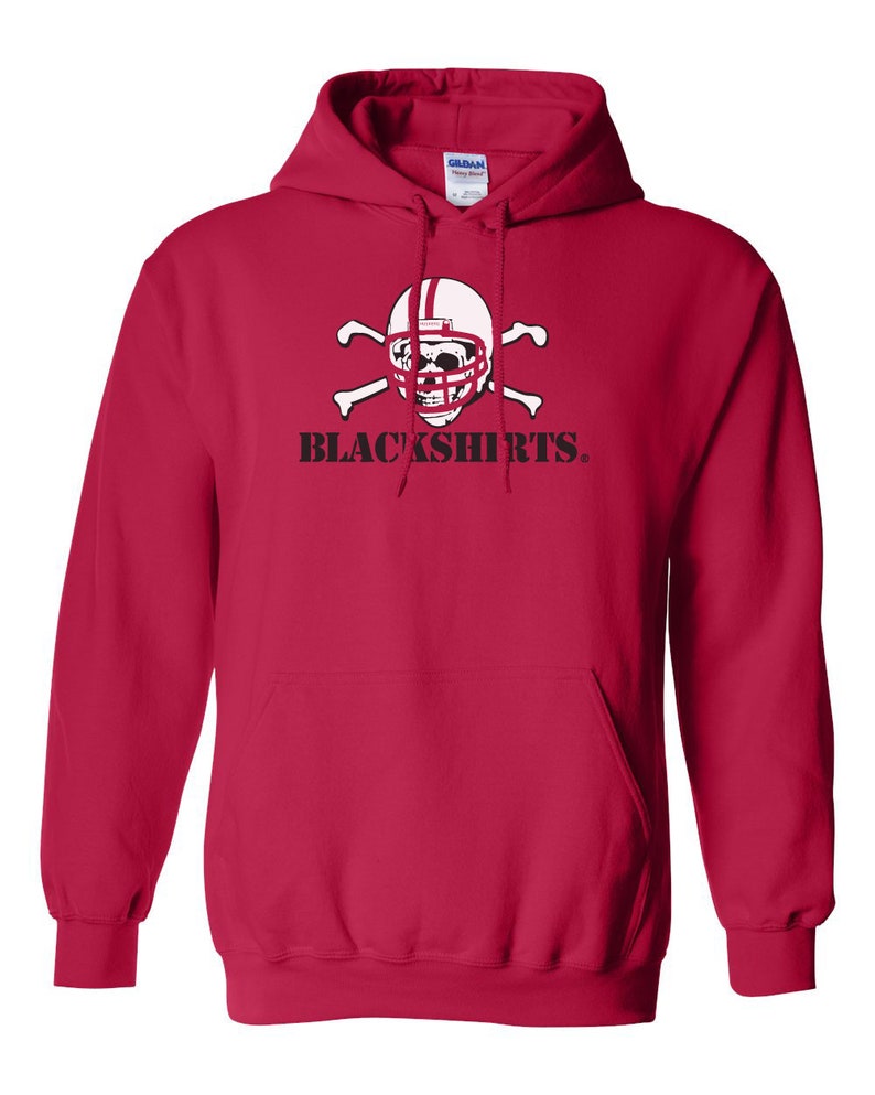 Nebraska Sweatshirt Huskers Football Hoodie Blackshirts Sweatshirt - Image 2