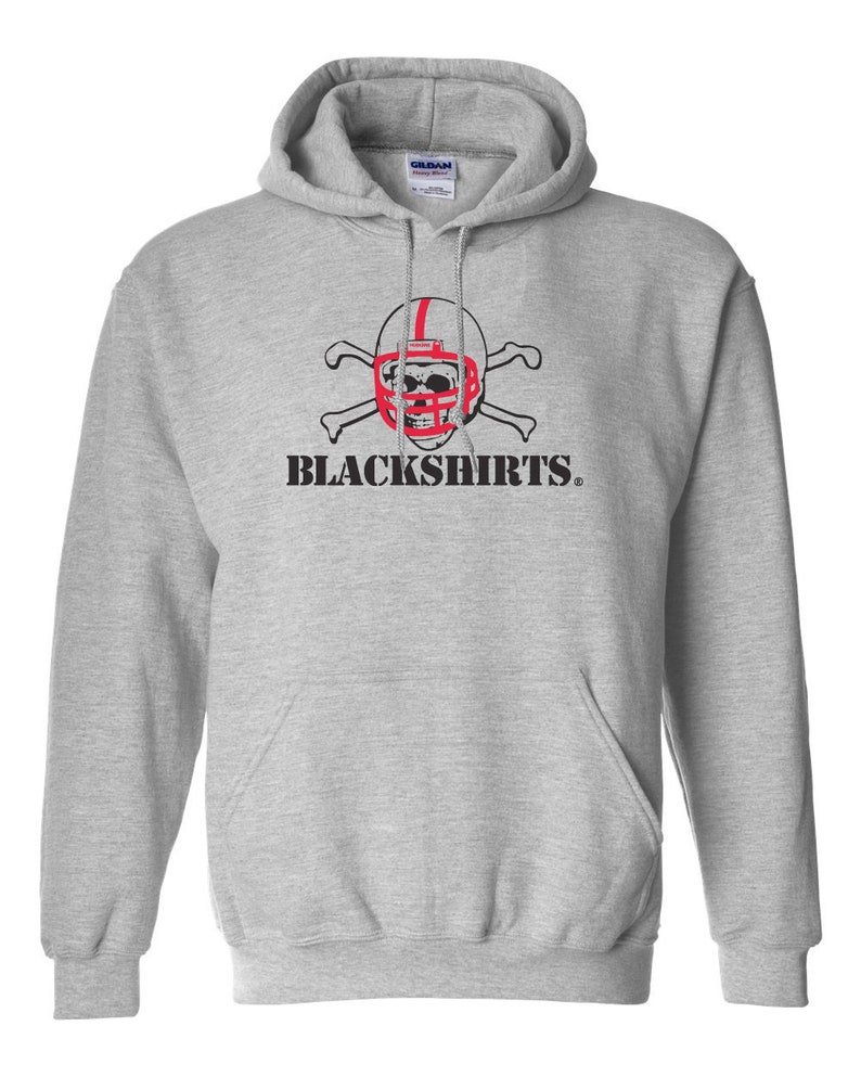 Nebraska Sweatshirt Huskers Football Hoodie Blackshirts Sweatshirt - Image 3