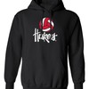 Nebraska Volleyball Legacy Script Huskers Hooded Sweatshirt Nebraska Cornhuskers Sleeves Hoodie