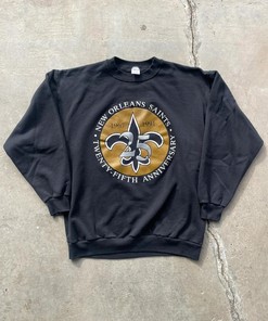 New Orleans Saints Vintage Style Sweatshirt T-shirt Ideal Gift for NFL Fans