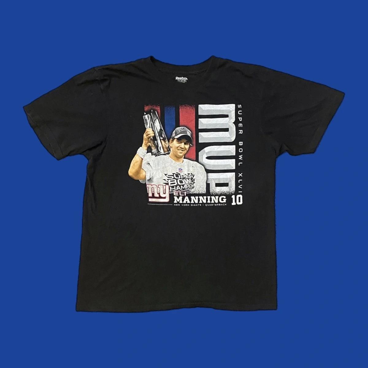 New York Giants ELI Manning Super Bowl Mvp Sweatshirt T-shirt Ideal Gift for NFL Fans