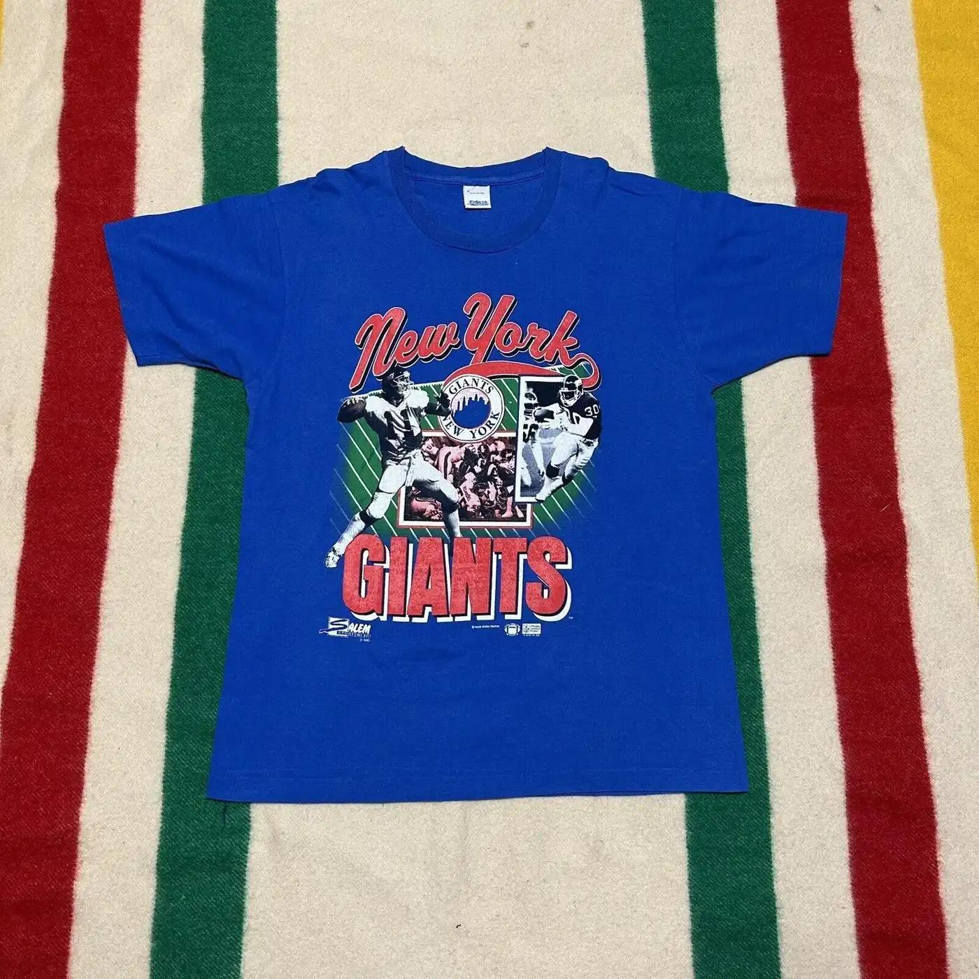 New York Giants Vintage Style Apparel For Nfl Fans