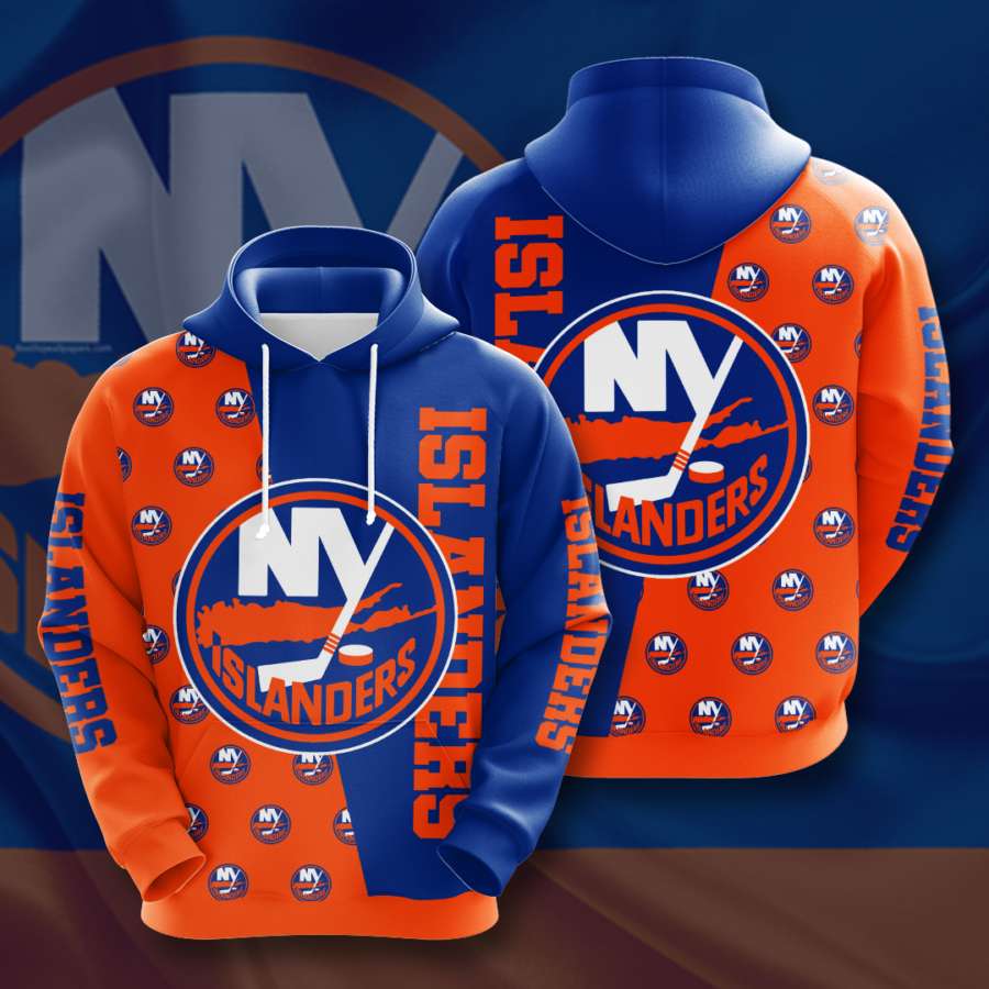 New York Islanders Custom 3D Hoodie for Fashion Enthusiasts