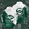 New York Jets All-Over Print 3D Hoodie for NFL Fans