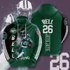 New York Jets Men's Custom All-Over Print 3D Hoodie for Sports Enthusiasts