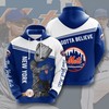 New York Mets Men's 3D Hoodie All-Over Print for Sport Lovers