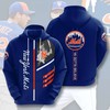 New York Mets Men's All-Over Print 3D Hoodie for Sports Enthusiasts