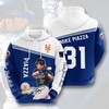 New York Mets Men's Custom Sport All-Over Print 3D Hoodie for Fans