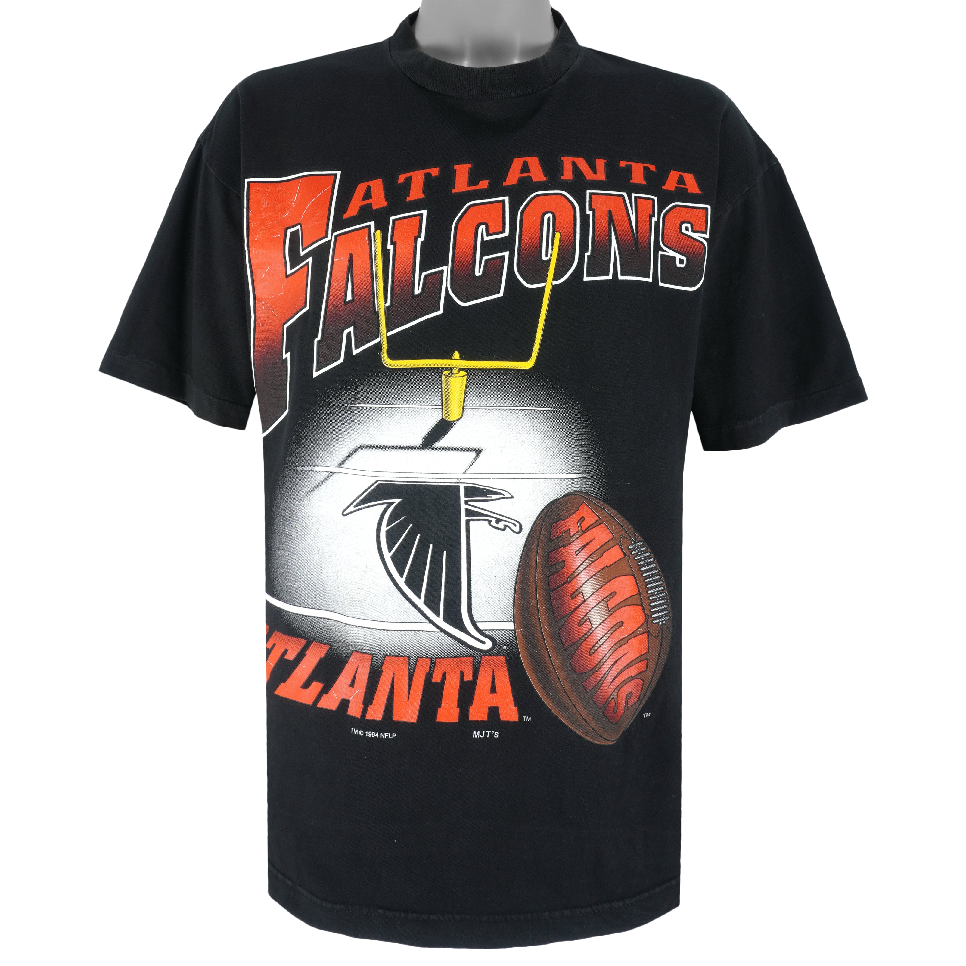 Nfl Atlanta Falcons Spell-Out T-Shirt 1994 Vintage Tshirt Unisex Sport Sweatshirt Hoodie Gift