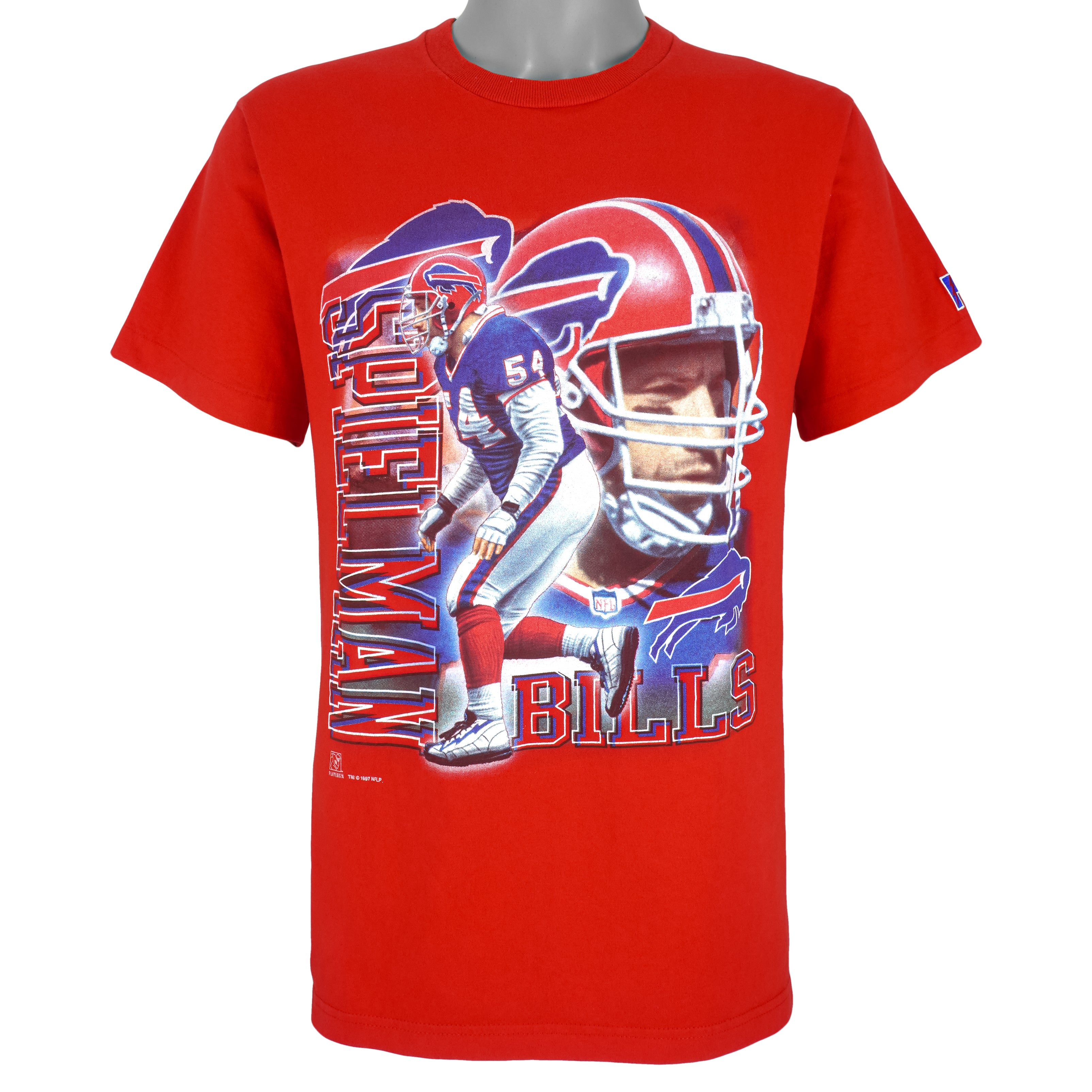 Nfl Buffalo Bills Spielman No.54 T-Shirt 1997 Vintage Tshirt Unisex Sport Sweatshirt Hoodie Gift