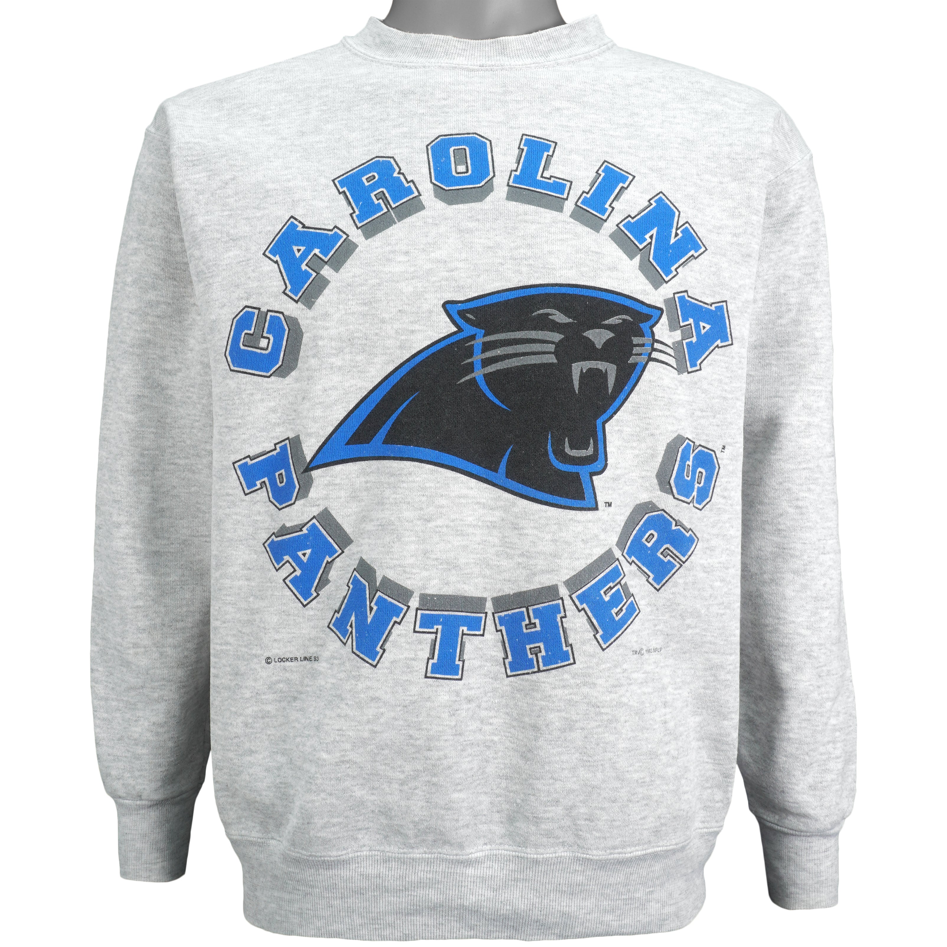 Nfl Carolina Panthers Crew Neck Sweatshirt 1993 Vintage Unisex Sweatshirt American Football Shirt, Gift For Dad