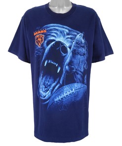 Nfl Chicago Bears Animal T-Shirt 1997 Vintage Tshirt Unisex Sport Sweatshirt Hoodie Gift