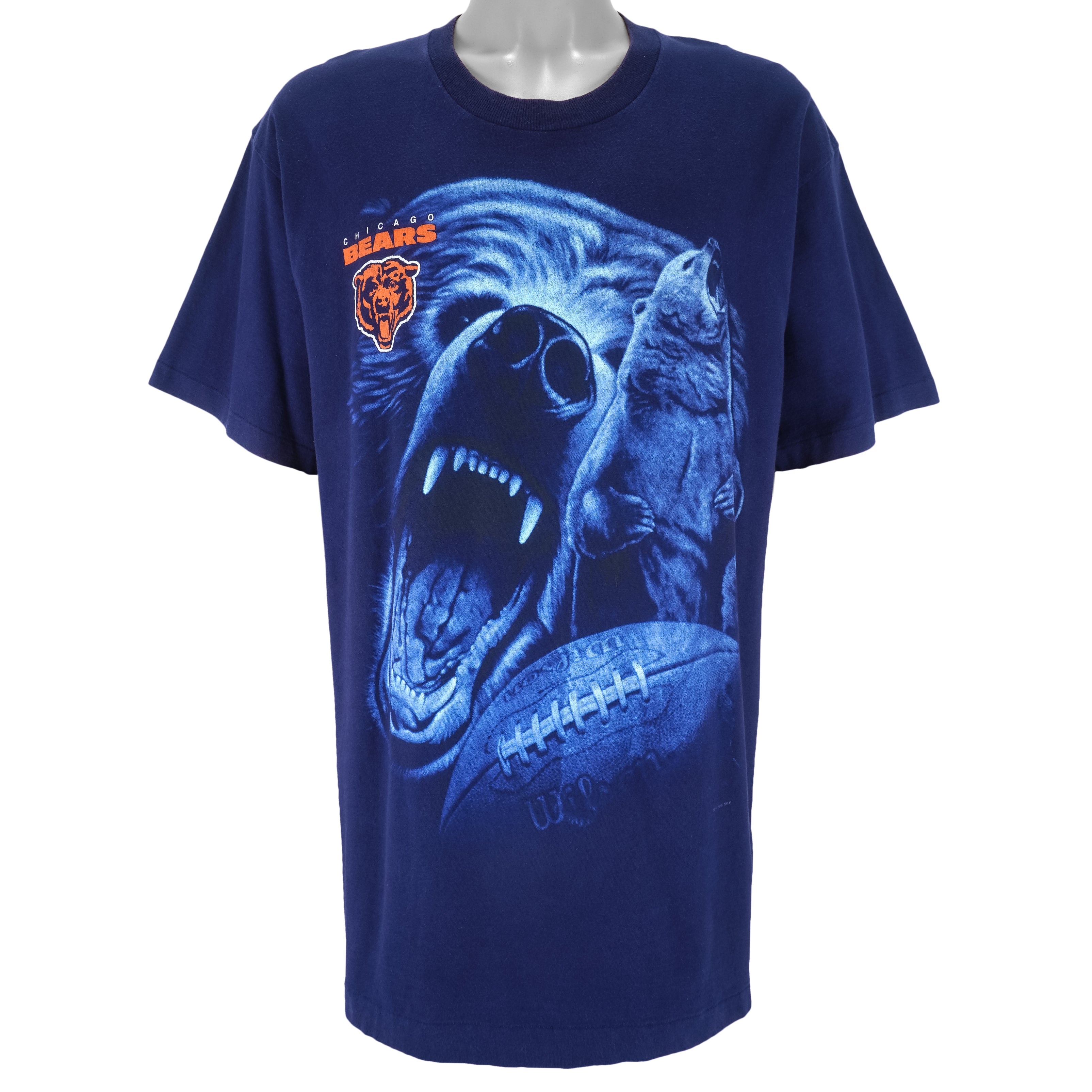 Nfl Chicago Bears Animal T-Shirt 1997 Vintage Tshirt Unisex Sport Sweatshirt Hoodie Gift