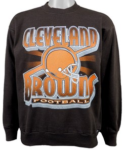 Nfl Cleveland Browns Football Crew Neck Sweatshirt 1990S Vintage Unisex Sweatshirt American Football Shirt, Gift For Dad