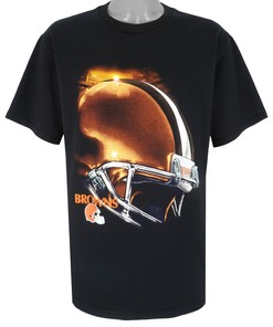 Nfl Cleveland Browns Helmet T-Shirt 1990S Vintage Tshirt Unisex Sport Sweatshirt Hoodie Gift