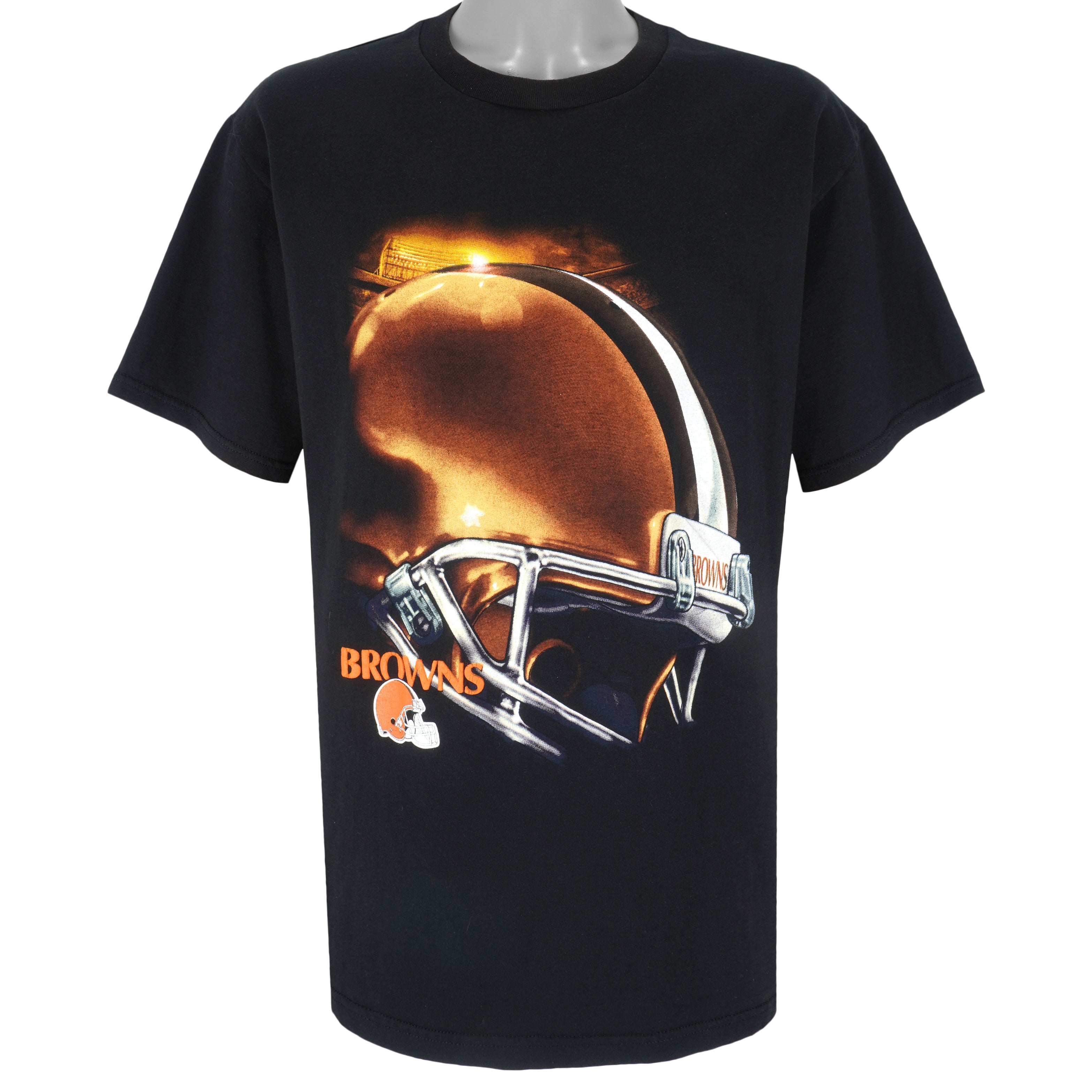 Nfl Cleveland Browns Helmet T-Shirt 1990S Vintage Tshirt Unisex Sport Sweatshirt Hoodie Gift