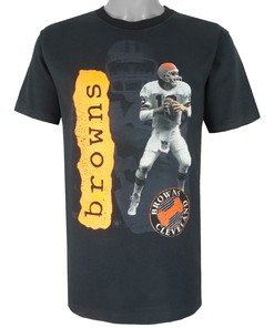 Nfl Cleveland Browns Spell-Out T-Shirt 1990S Vintage Tshirt Unisex Sport Sweatshirt Hoodie Gift