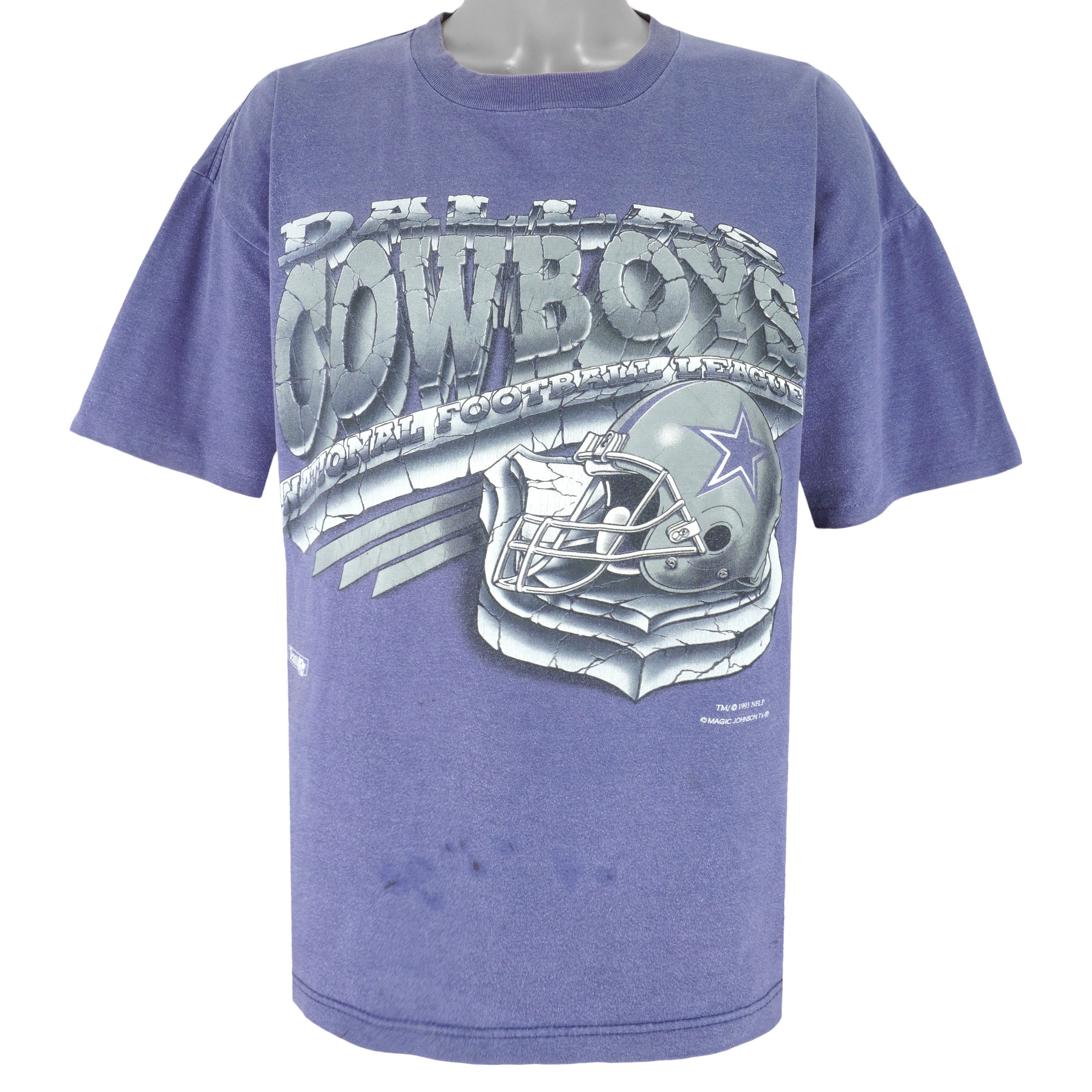 Nfl Dallas Cowboys Single Stitch T-Shirt 1993 Vintage Tshirt Unisex Sport Sweatshirt Hoodie Gift