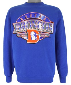 Nfl Denver Broncos Crew Neck Sweatshirt 1995 Vintage Unisex Sweatshirt American Football Shirt, Gift For Dad