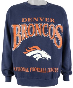 Nfl Denver Broncos Crew Neck Sweatshirt 1999 Vintage Unisex Sweatshirt American Football Shirt, Gift For Dad