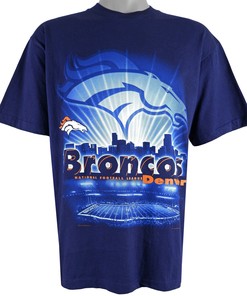 Nfl Denver Broncos Deadstock T-Shirt 1999 Vintage Tshirt Unisex Sport Sweatshirt Hoodie Gift