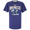 Nfl Denver Broncos Helmet Big Logo T-Shirt 1990S Vintage Tshirt Unisex Sport Sweatshirt Hoodie Gift