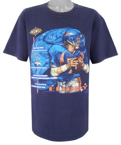 Nfl Denver Broncos John Elway No. 7 T-Shirt 1998 Vintage Tshirt Unisex Sport Sweatshirt Hoodie Gift
