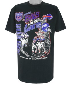 Nfl Giants Vs Bills Stadium Map T-Shirt 1991 Vintage Tshirt Unisex Sport Sweatshirt Hoodie Gift