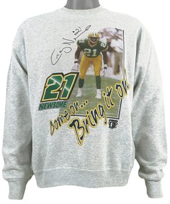 Nfl Green Bay Packers #21 Newsome Crew Neck Sweatshirt 1995 Vintage Unisex Sweatshirt American Football Shirt