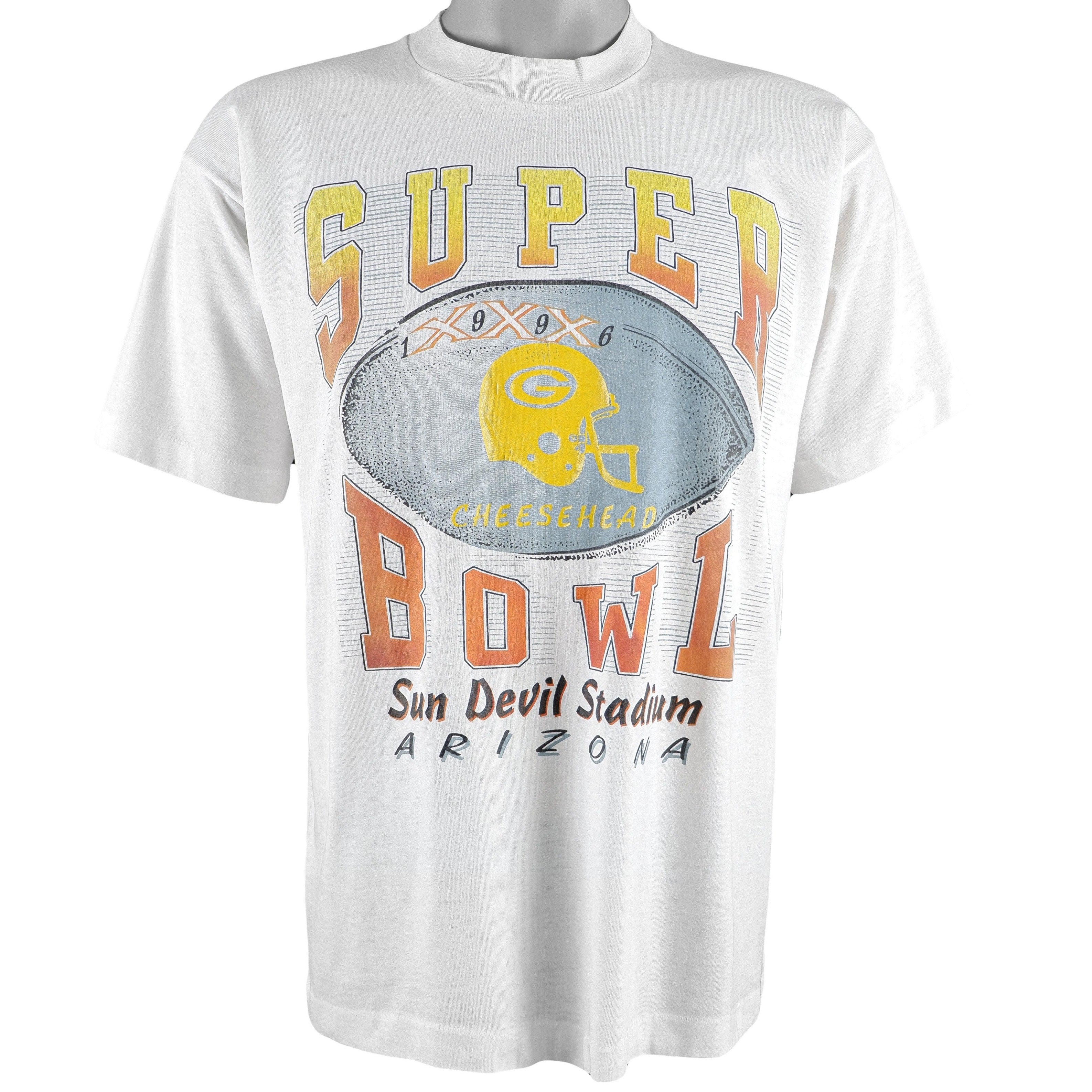 Nfl Green Bay Packers Super Bowl 30Th, Arizona T-Shirt 1996 Vintage Tshirt Unisex Sport Sweatshirt Hoodie Gift
