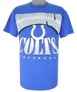Nfl Indianapolis Colts Big Logo T-Shirt 1995 Vintage Tshirt Unisex Sport Sweatshirt Hoodie Gift